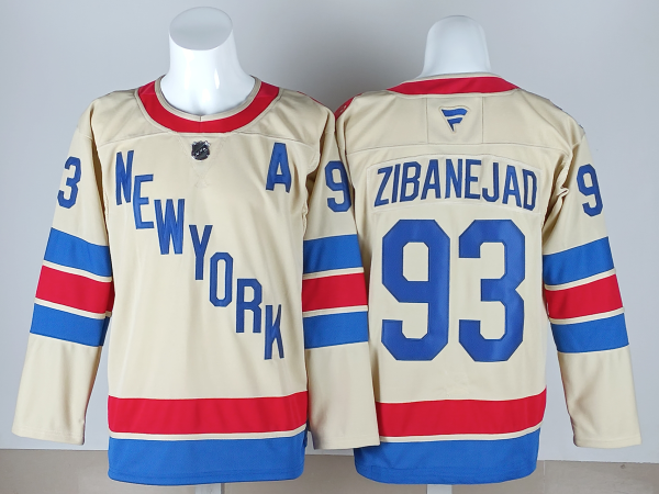 2026 NHL New York Rangers New Pattern Jersey