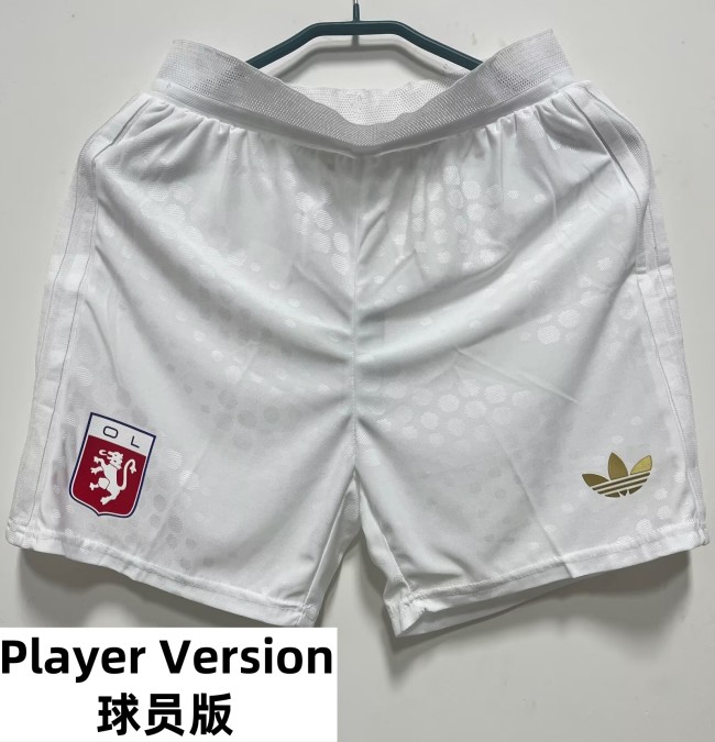 25-26 Lyon Home Player Version Shorts Pants(球员短裤)