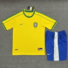 1998 Brazil Home Retro Adult Suit