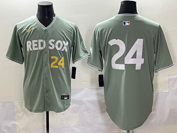 2025 MLB Boston Red Sox New Pattern Jersey
