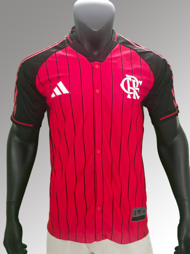 2025 Flamengo MLB Player Version New Pattern Jersey