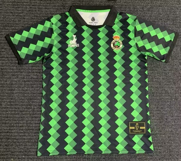 25-26 Racing de Santander 112th Anniversary GoalKeeper Fans Soccer Jersey