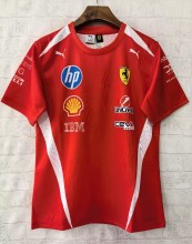 2026 F1 Ferrari New Pattern Red Short Sleeve Racing Suit