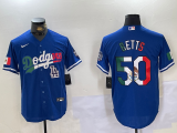 2024 MLB Los Angeles Dodgers New Pattern Jersey