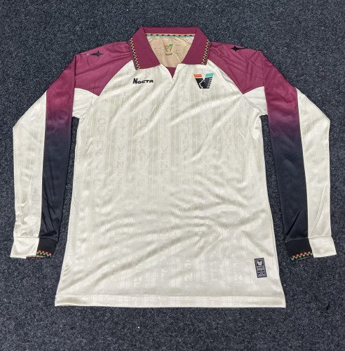 25-26 Venezia FC Away Long sleeves Fans Soccer Jersey