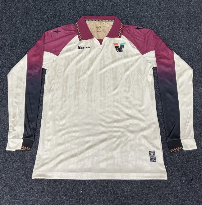 25-26 Venezia FC Away Long sleeves Fans Soccer Jersey