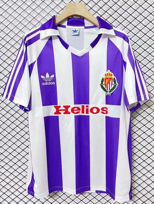 1984 Real Valladolid Home Retro Soccer Jersey