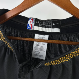 23-24 WARRIORS Black City Edition Top Quality NBA Pants