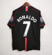 RONALDO 7 #2007-2008 Man Utd Third League Edition Retro Soccer Jersey(联赛版 带双臂章)