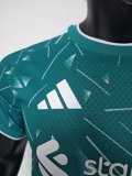 26-27 LIV Green Goalkeeper Player Version Soccer Jersey