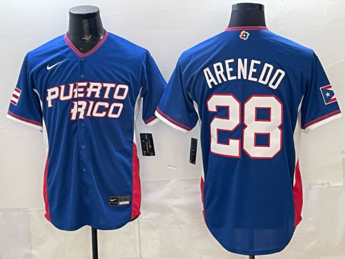 2026 MLB Puerto Rico National  New Pattern Jersey