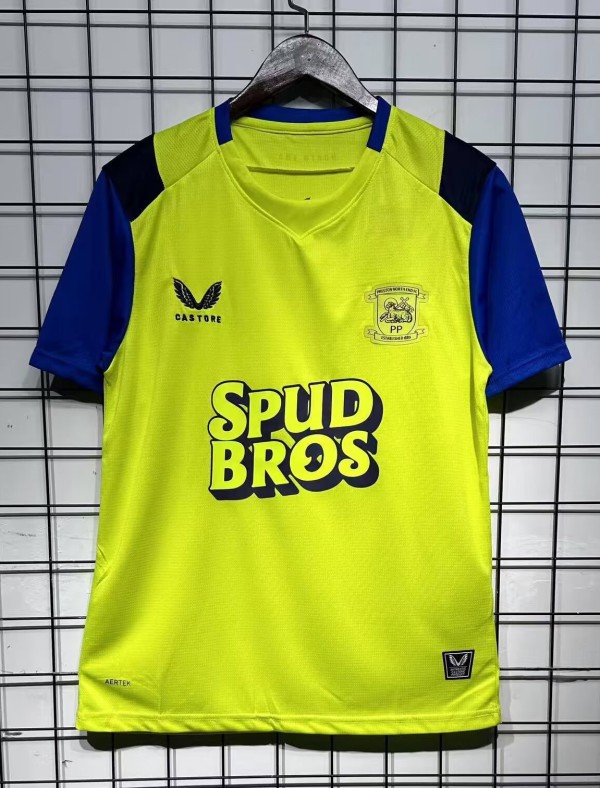 25-26 Preston North End Third Fans Soccer Jersey