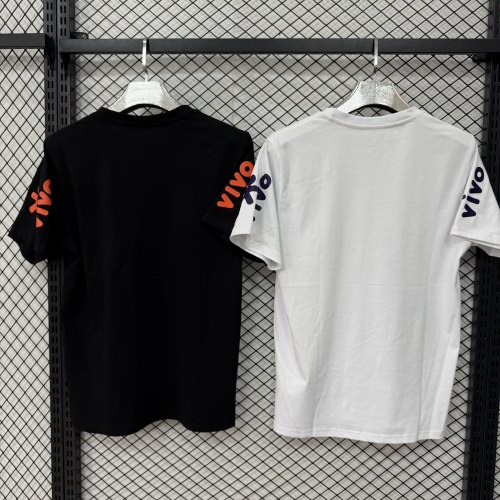 26-27 Brazil Black High Quality Pure Cotton Casual T-Shirt