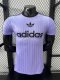 2025 AD Casual Purple Player Version Training shirts *三叶草