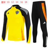 25-26  Atletico Mineiro High Quality Kids Half Pull Tracksuit