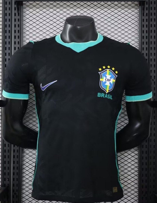 26-27 Brazil Black Special Edition Player Version Soccer Jersey