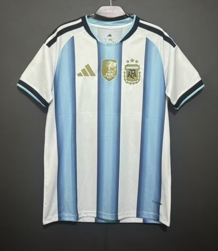 2026  Argentina Embroidered Version Soccer Jersey