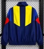 2026 Colombia Blue Retro Windbreaker