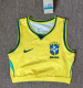2026 World Cup Brazil Home Women Yoga Vest (女)