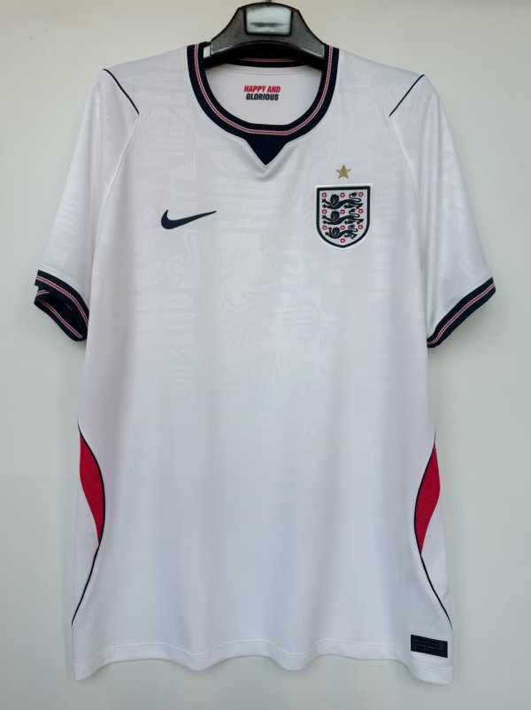 2026 World Cup England Home Fans Soccer Jersey