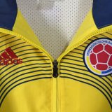 2026 Colombia Yellow Retro Windbreaker