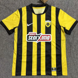 25-26 AEK Athens Home Fans Soccer Jersey