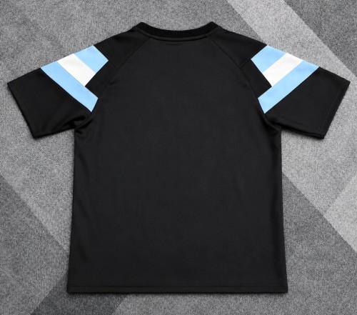 26-27 Argentina Black Short sleeves Loose And Thickened Hoody