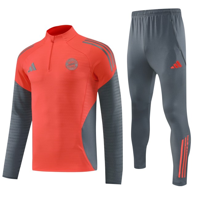 25-26 Bayern High Quality Half Pull Tracksuit