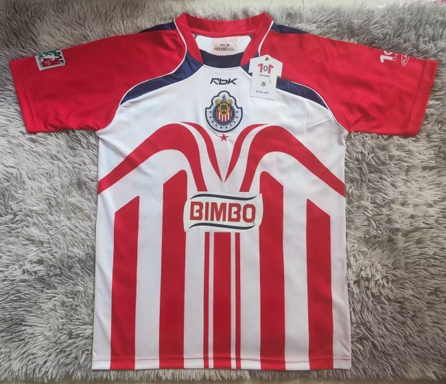 2006-2007 Chivas Home Retro Soccer Jersey
