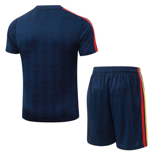26-27 AD Blue High Quality Player Version Training Short Suit (球员套装)