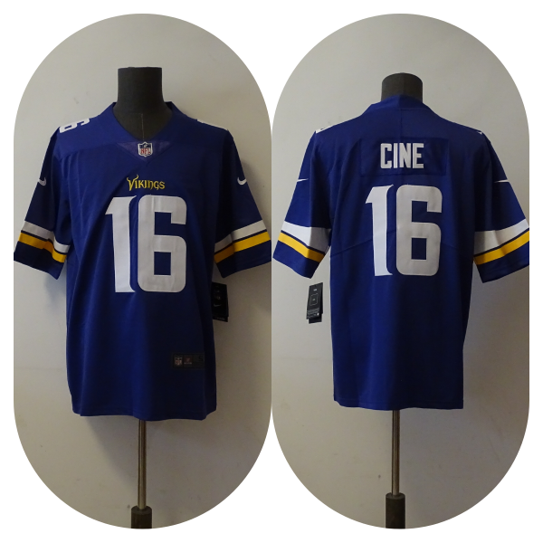 2025 NFL Minnesota Vikings New Pattern Jersey