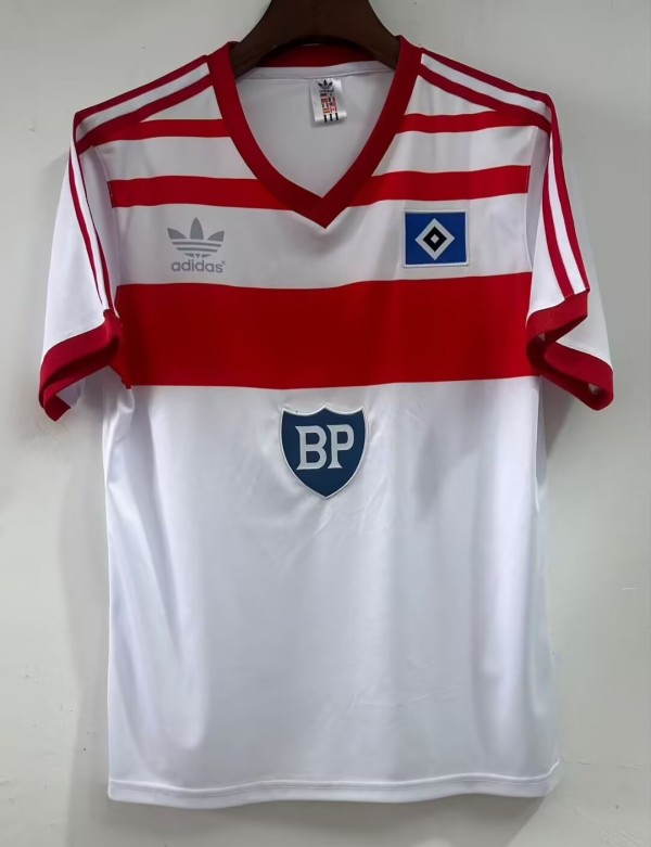 1983 Hamburger Home Retro Soccer Jersey