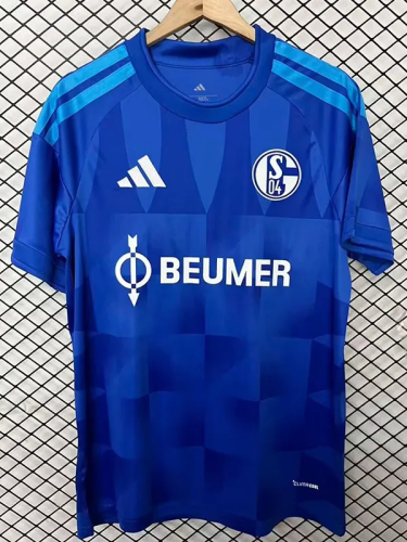 26-27 Schalke 04 Home Fans Soccer Jersey