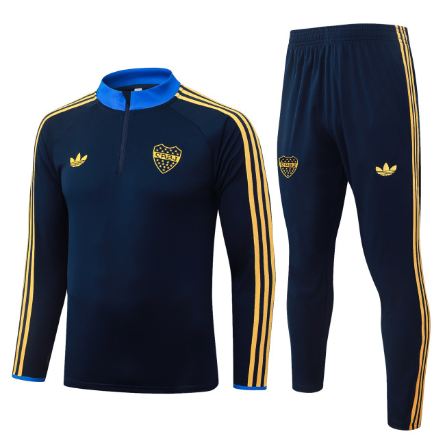 26-27 Boca High Quality Half Pull Tracksuit