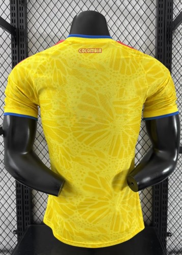 2026 Colombia Home Player Version Soccer Jersey