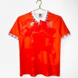 1996 Netherlands Home Retro Soccer Jersey