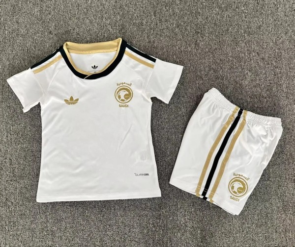2026 Saudi Arabia Away Kids Soccer Jersey