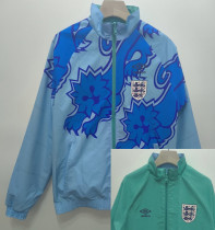 1992 England Double Sided Windbreaker