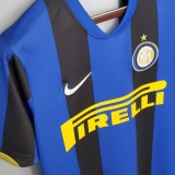 2008-2009 INT Home Retro Soccer Jersey(First Edition)