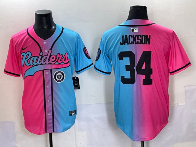2025 MLB Las Vegas Raiders New Pattern Jersey