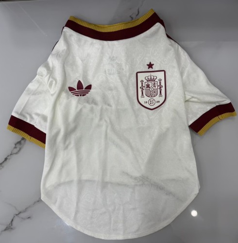 2026 Spain Away Pet Player Version Jersey