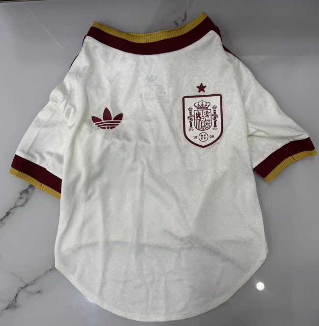 2026 Spain Away Pet Player Version Jersey