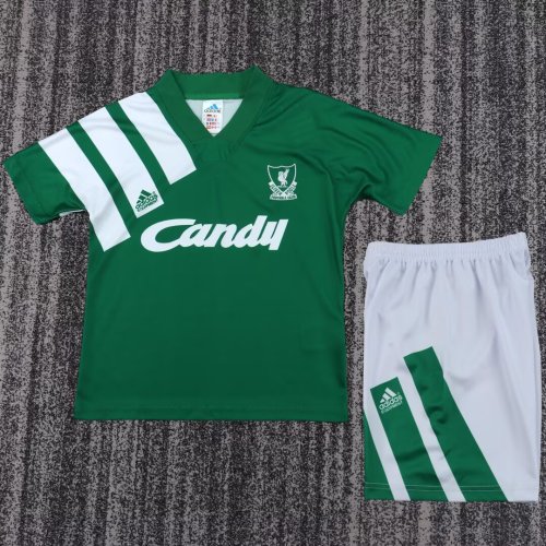 1991-1992 LIV Away Retro Kids Soccer Jersey