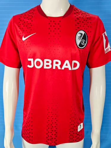 25-26 Freiburg UEL Red Fans Soccer Jersey