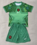 2026 NetherIands Green GoalKeeper Adult Suit