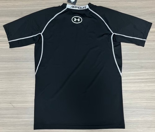 2026 UA Black Tight short sleeves