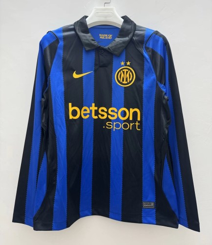 26-27 INT Home Long Sleeve Fans Soccer Jersey (长袖)