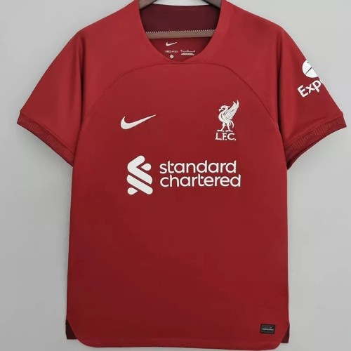 22-23 LIV Home  Fans Soccer Jersey