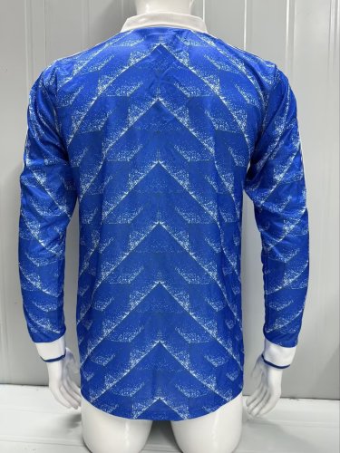 1989-1990 Karlsruher SC Home Long Sleeve Retro Soccer Jersey (长袖)