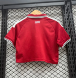 26-27 Man Utd Home Women Cheerleading Short-sleeved (女)